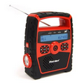 First Alert Portable AM/FM Weather Band Radio with Clock and S.A.M.E. Weather Alert
